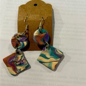Clay earrings